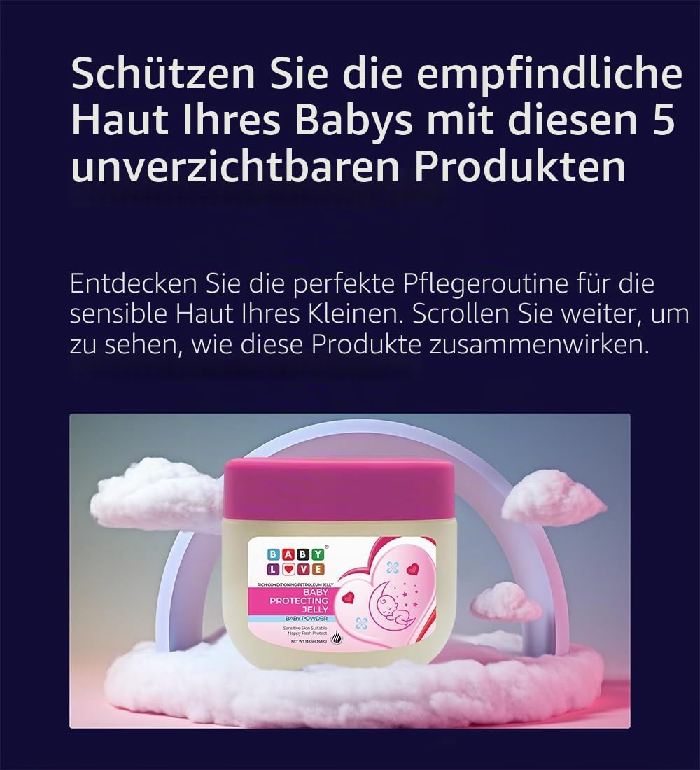 BABY LOVE BABY POWDER DUFT Kinderzimmer Petroleum Jelly 368 g