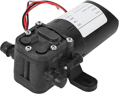 Miniatura 6 de YWBL-WH Bomba autocebante de tubo recto doble de diafragma 36W 3.5LMin 1.5A (DC24V), bomba de diafragma