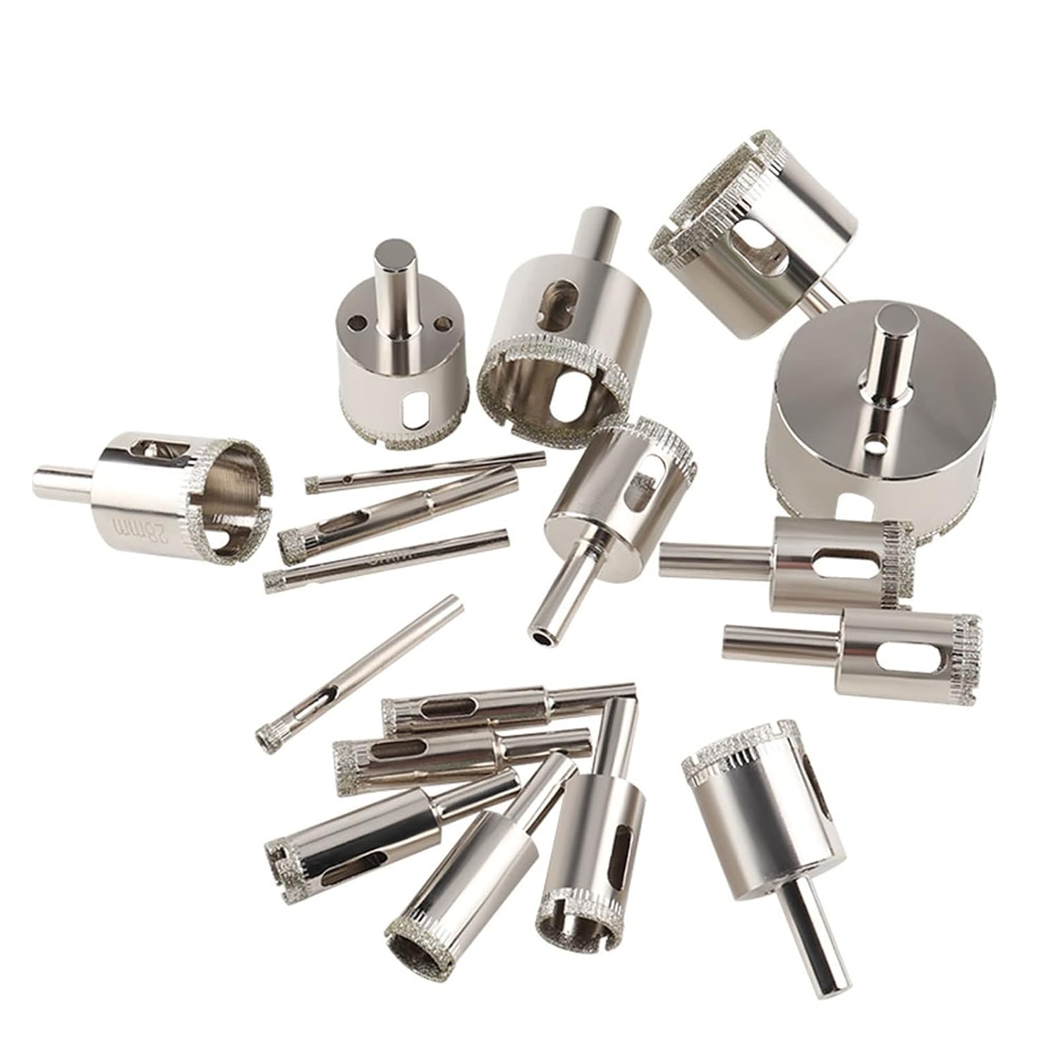 1 Pcs 5-32mm Glass Hole Saw Diamond Coated Drill Bits Drilling Crown for Tile Marble Ceramic Power Tools(30mm)