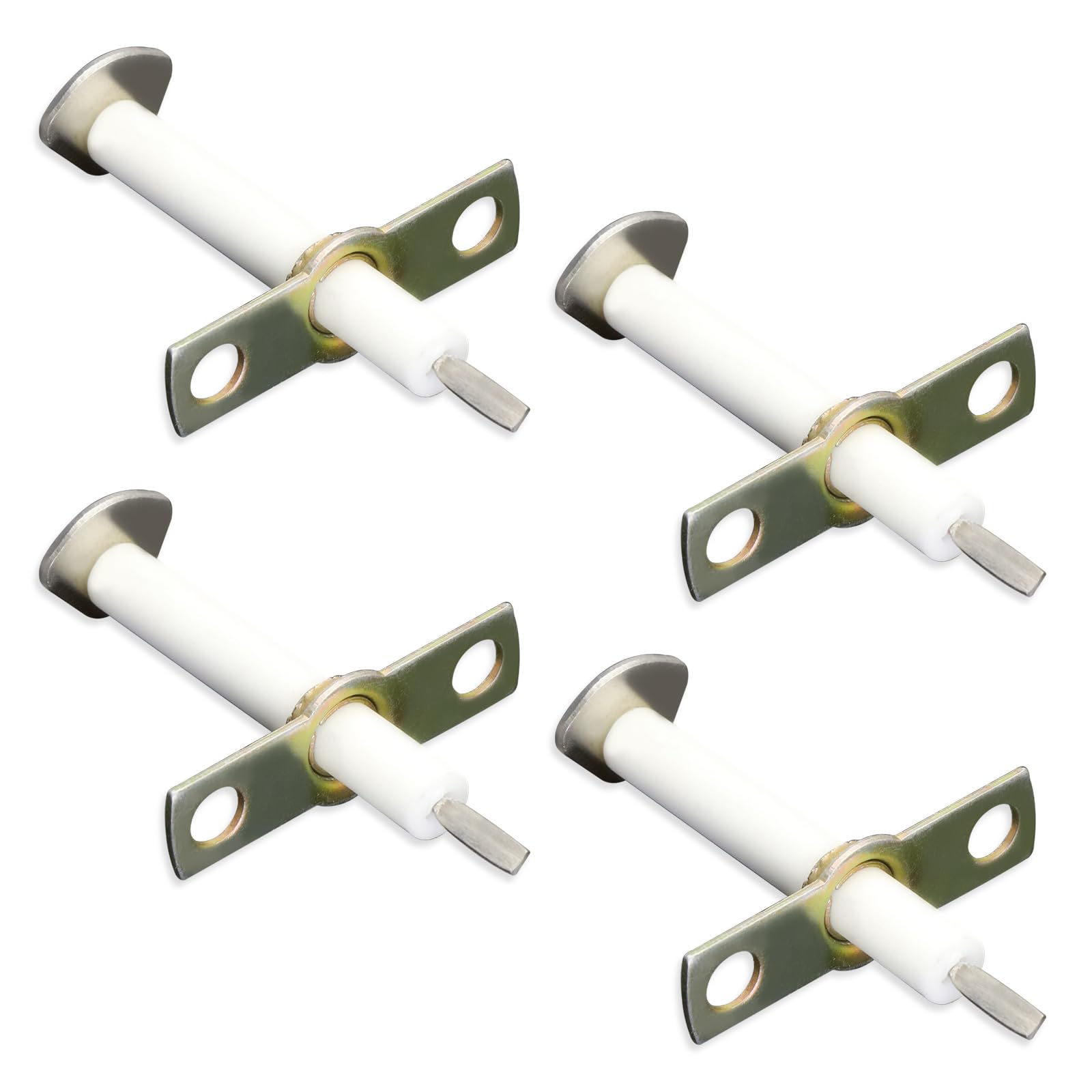 Photo 1 of 4 Pcs PA020028 Top Burner Spark Ignitor Replacement Parts for Viking Stoves - Compatible With PA020014, AP5315182, 910113, G5007447 Viking Stoves Range Parts - Viking PA020028 Genuine Offset Ignitor