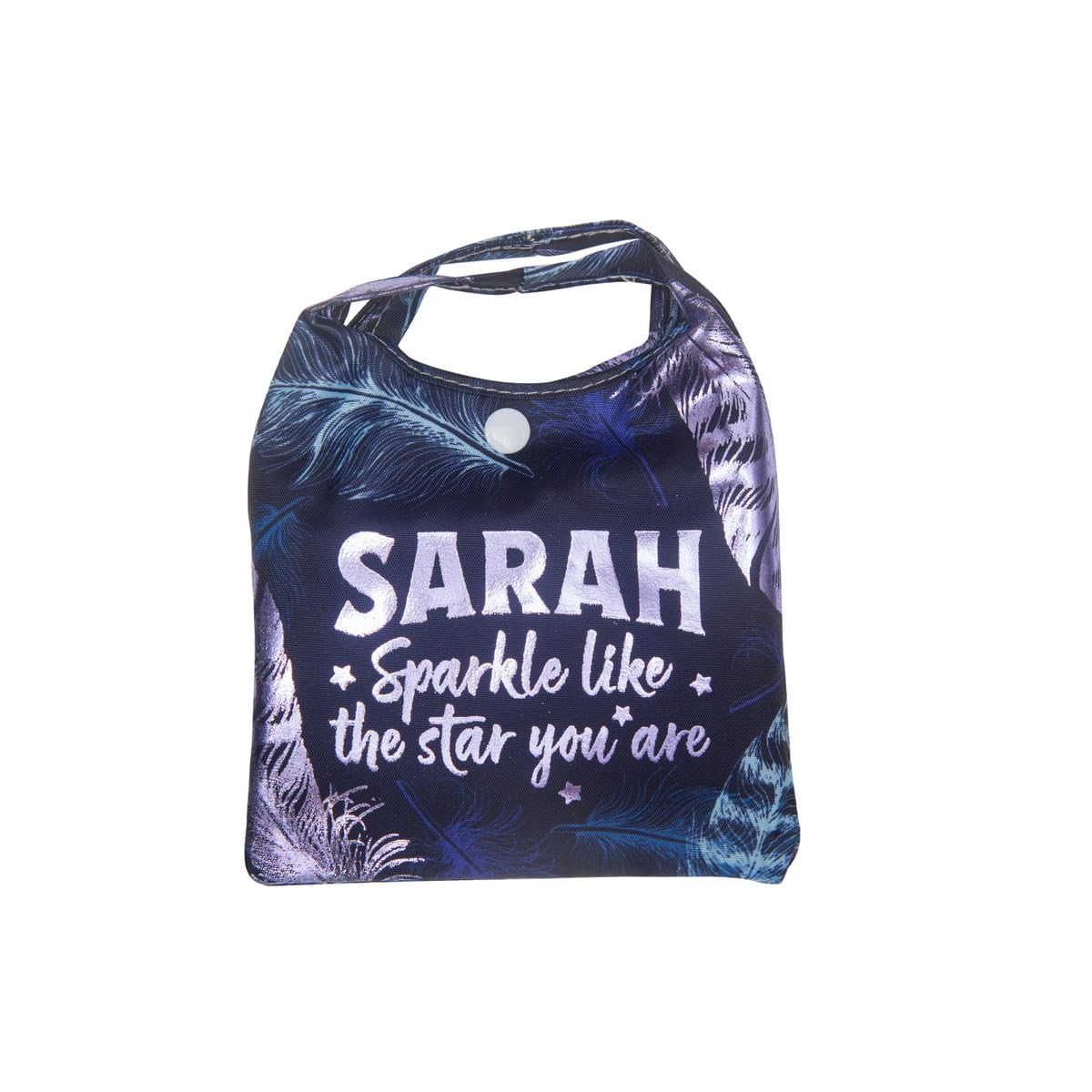 History & Heraldry Personalised Sparkle Shopper Bag (Sarah) — image 1