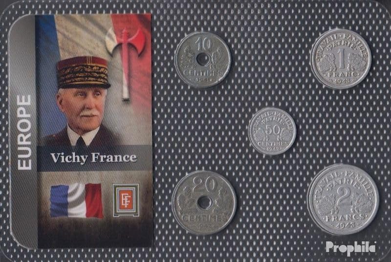 Kursmünzen de collection Monaco : l'élégance des pièces de 1943
