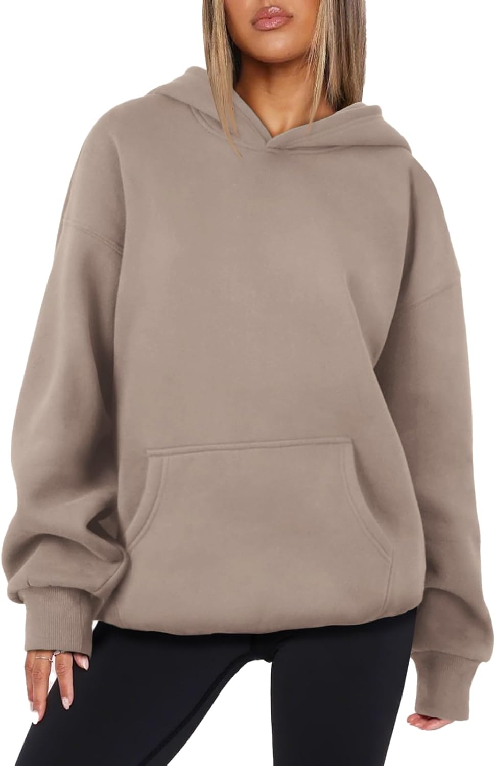 ATHMILE Womens Oversized Hoodies Fleece Sweatshirts Long Sleeve Sweaters Pullover Fall Clothes with Pocket