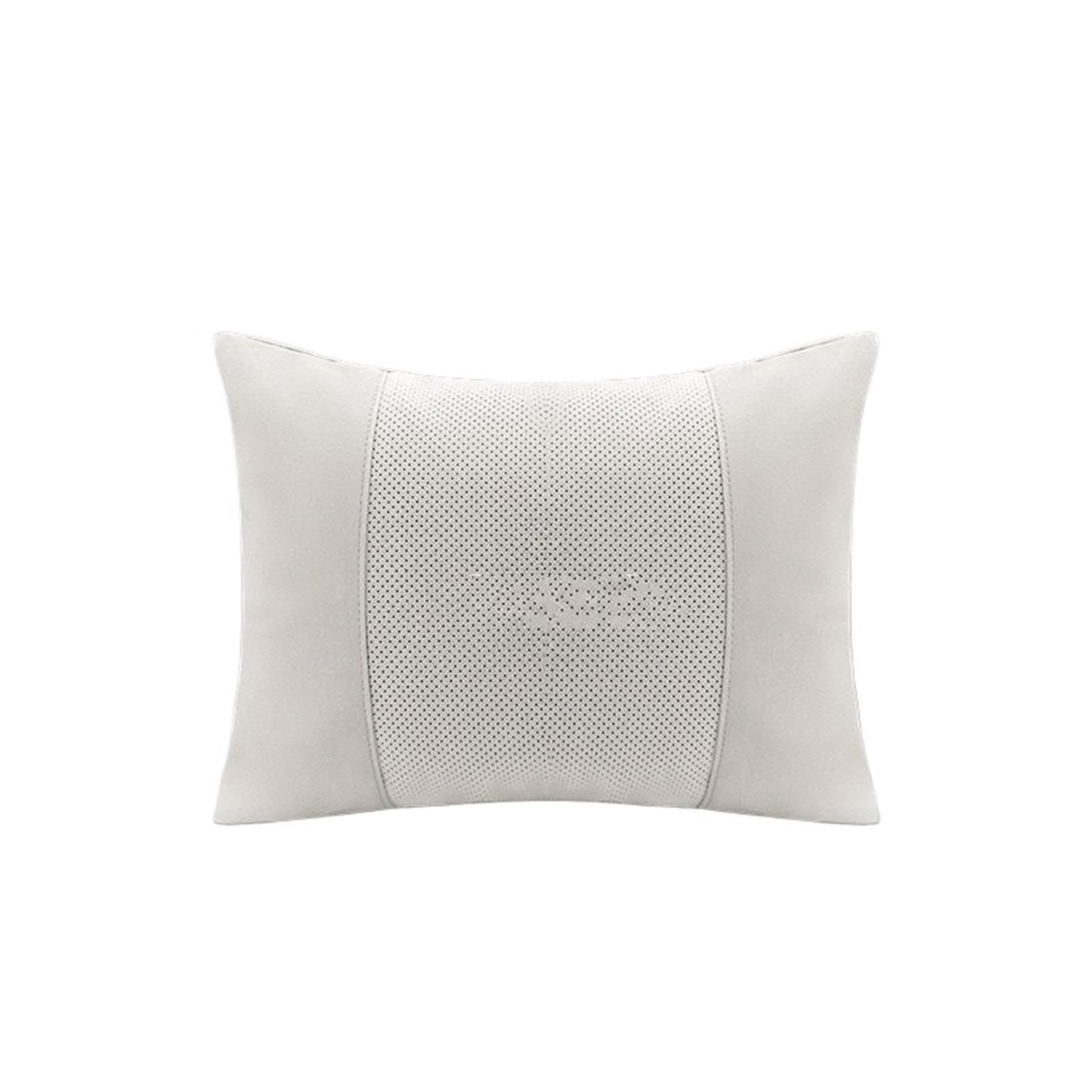 ATUMY Car Seat Pillow Fit For Maserati Levante Auto Headrest Neck Support Seat Lumbar Cushion S Car Headrest Waist Rest Car Headrest(Beige1)