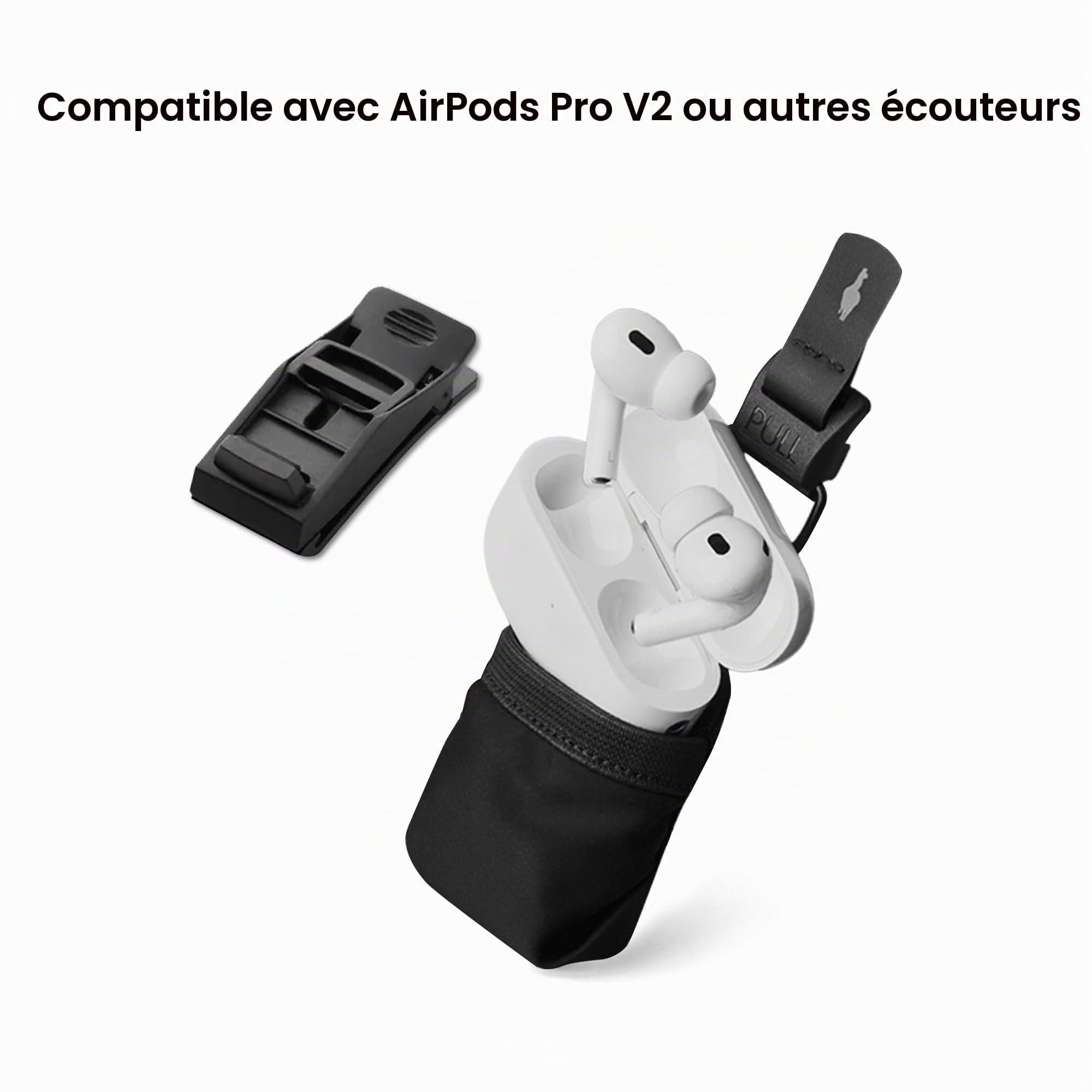 ALPAKA HUB Earbuds Pouch – Étui pour Écouteurs Magnétique