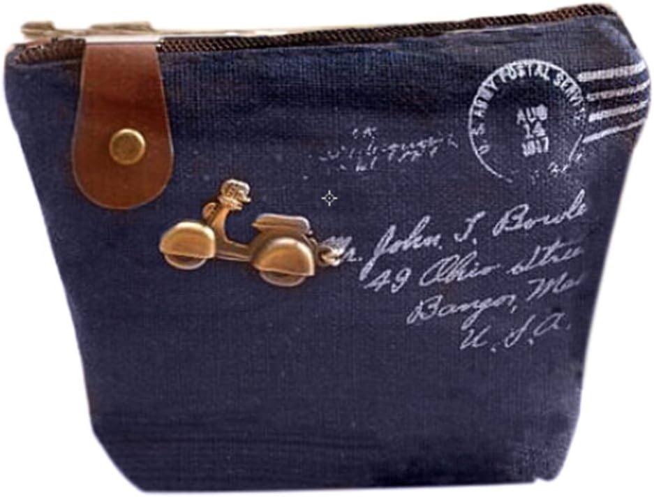 Popular Ladies Retro Classic Nostalgic Sackcloth Coin Case Purses