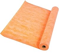 ZCFFOEO 323 Sq Ft Waterproof Shower Membrane 20mil Thick Polyethylene Tile Underlayment for Bathroom Sauna Walls - 3.3x98.5 ft Roll