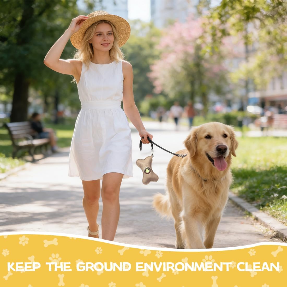 Dispensador de bolsas para excrementos de perros, accesorios para perros, soporte para bolsas para excrementos de perros, soporte para Bolsa para excrementos de perro, bolsas recogedoras para perros 3