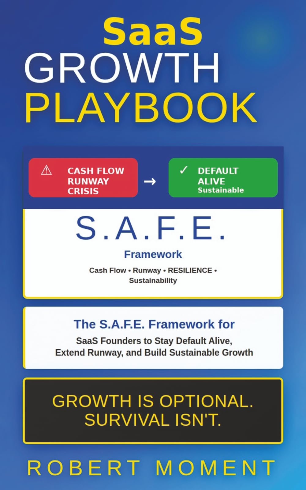 SaaS Growth Playbook: How to Build a Default-Alive SaaS, Maximize Retention, Reduce Churn, and Grow Profitably (The SaaS Founder No-Guesswork ... Frameworks for Early-Stage SaaS Growth)