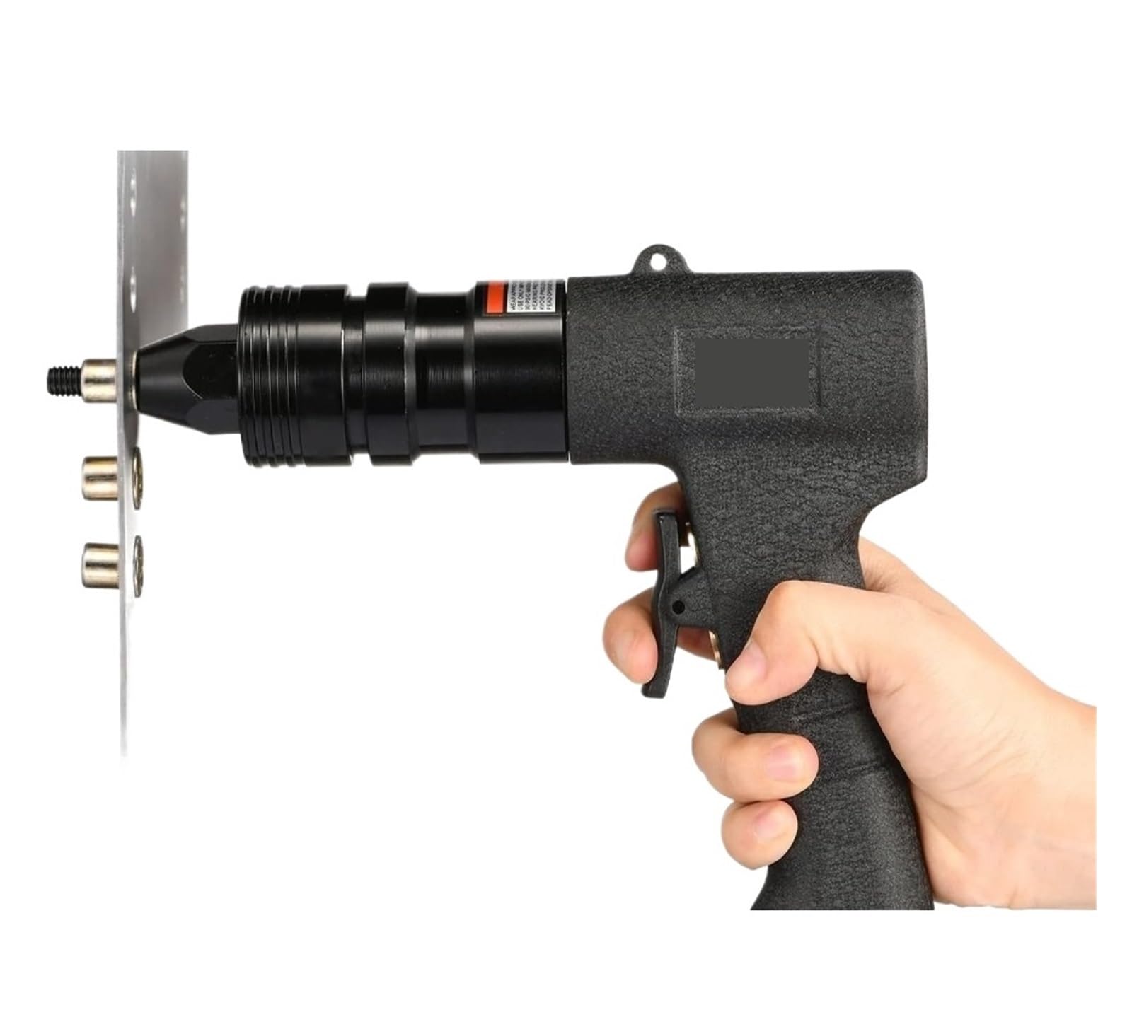 Pistola Sparachiodi, Pistola Pneumatica For Dadi For Rivetti 1/4-20, 5/16-18, 3/8-16 Pistola Con Testa Autobloccante Con Mandrini Di Ricambio, Rivnut Di Grado Industriale