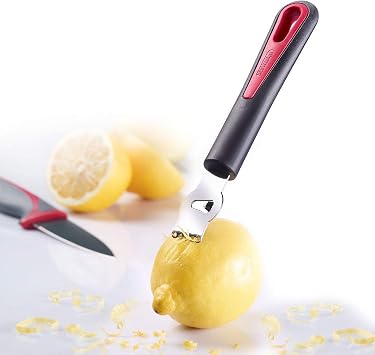 Westmark Gallant Peeler Plastic/Stainless Steel Black/Red/Silver 16.5 x 2.7 x 2 cm