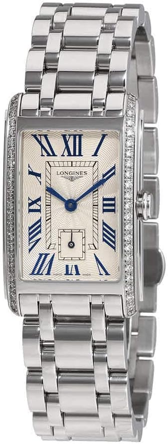 Dolce Vita Stainless Steel & Diamond Womens Watch Silver Dial L5.512.0.71.6