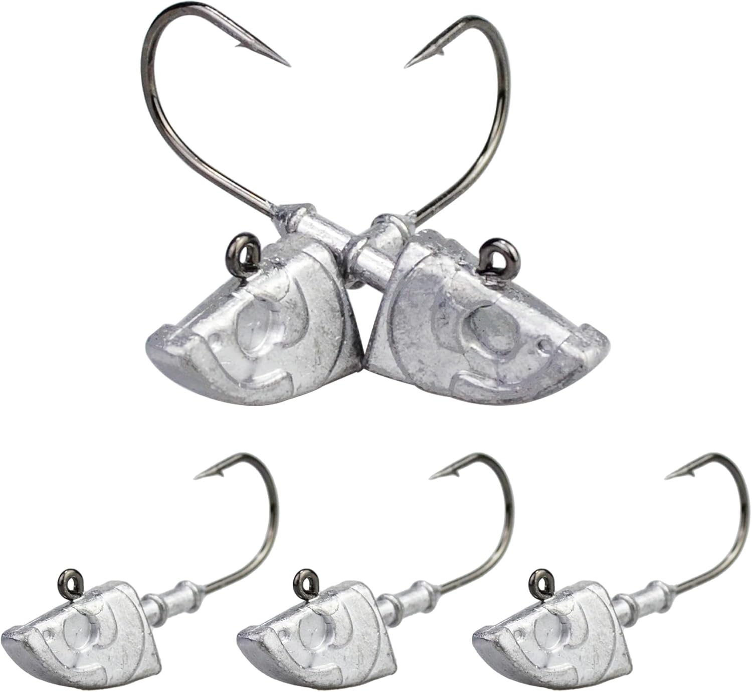 Swimbait Fishing Jig Head Hooks Minnow Fishing Head Jigs Bait Lead