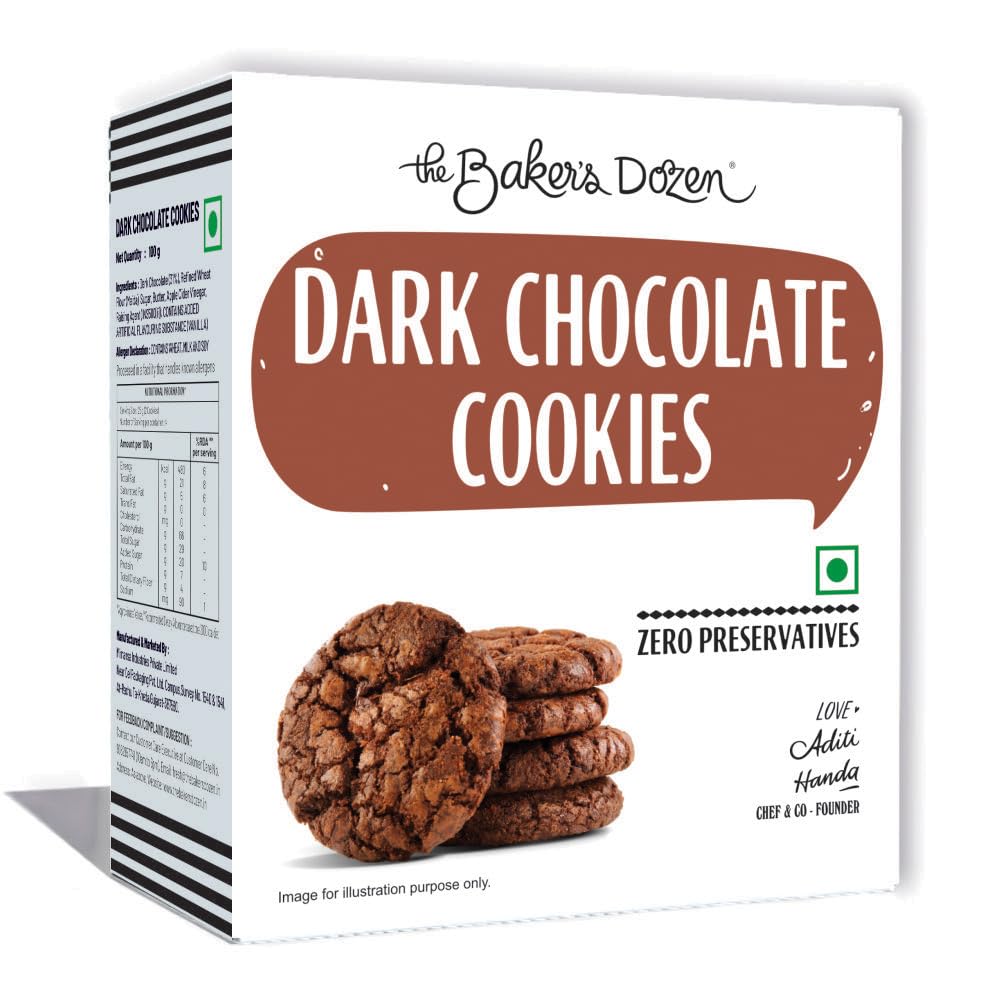 Dark Chocolate Cookies - 100Gms
