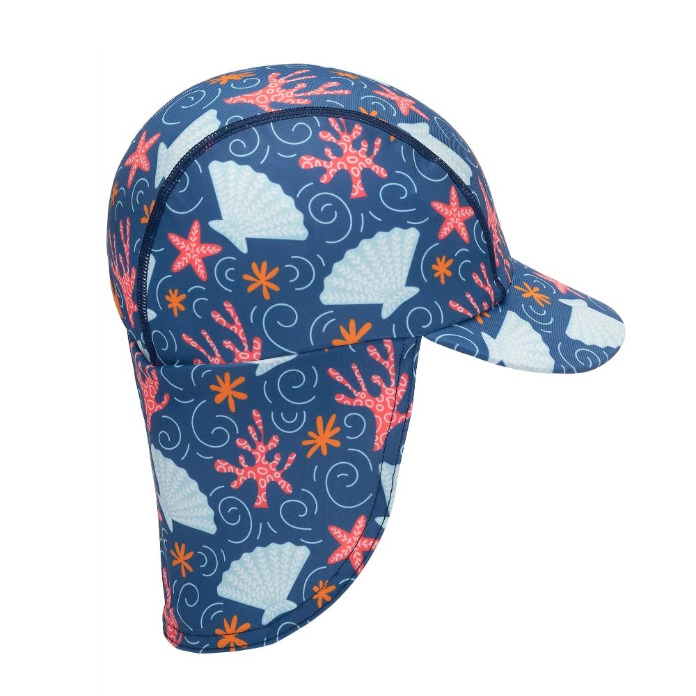 Kids Sun Hat with Neck Protection, UPF 50 UV Protection