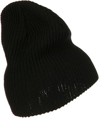 Ribbed Classic XL Size Cotton Beanie