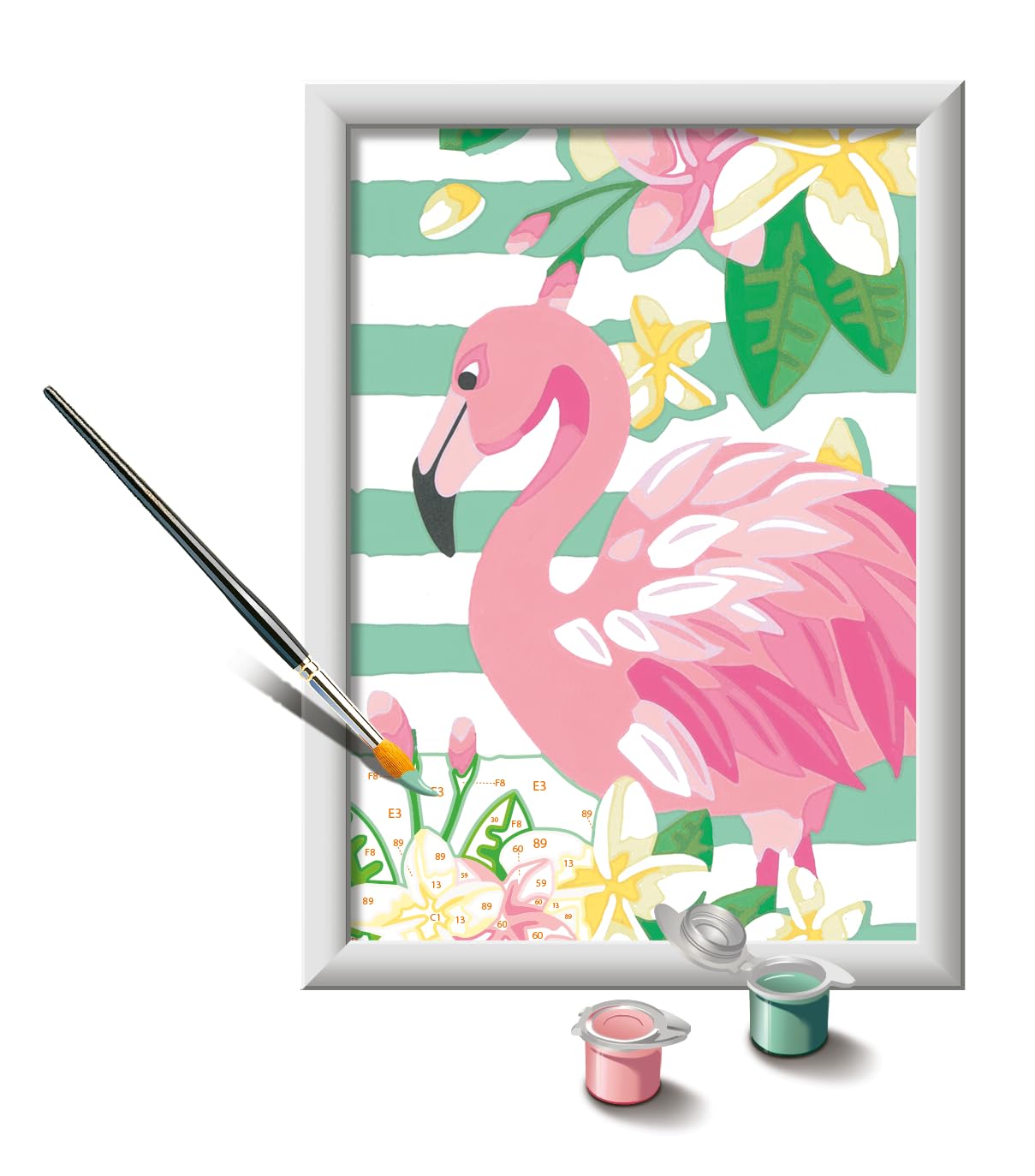 CreArt Think Pink Paint by Numbers Kit for Kids - 12023072 - Painting Arts and Crafts for Ages 7 and Up