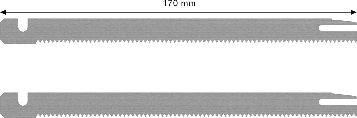 Bosch 2607018010 5" Blade Pair for Foam Rubber Cutters