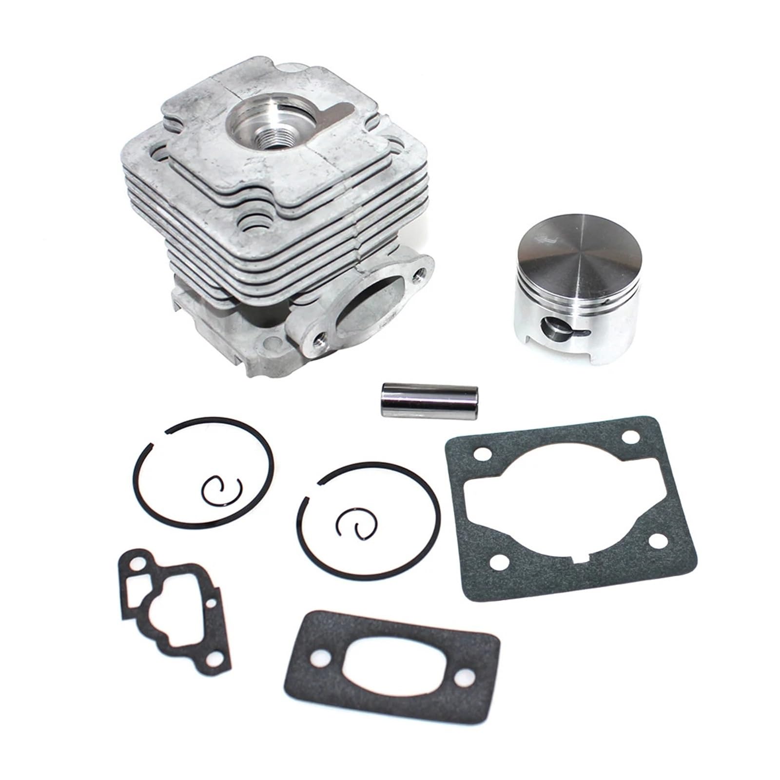 CVAADV Cylinder Piston Kit 45mm Compatible with Oleo-Mac 453BP Ergo 753S 753T OS530 OS550 Efco 8530IC 8535 8550 Boss 8753BAV