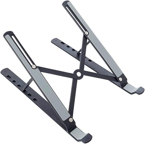 Miniatura 9 de Foldable Desk Laptop Stand Notebook Adjustable 6 Gear Portable Laptop Holder for Tablet Laptop Desktop Stand