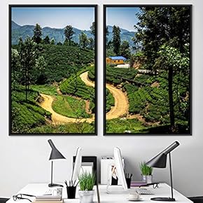 signwin 2 Piece Framed Canvas Wall Art Greenlands...