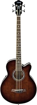 Ibanez Acoustic-Electric Bass Guitar Dark Violin Sunburst