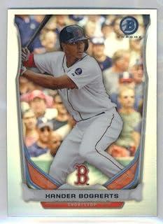 2014 Bowman Chrome Refractor Mini #BM-BRS1 Xander Bogaerts Red Sox Baseball Card NM-MT