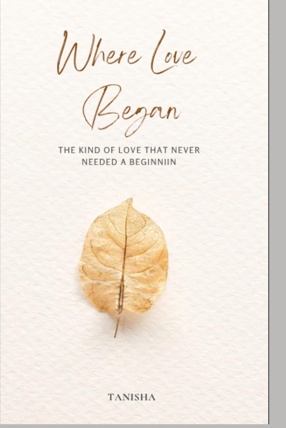 Where Love Began: The kind of love that never needed a beginning