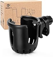 Vista 1 de Universal Cup Holder Stroller Drink Holder for Bikes, Trolleys or Walkers, Fits Most Cups