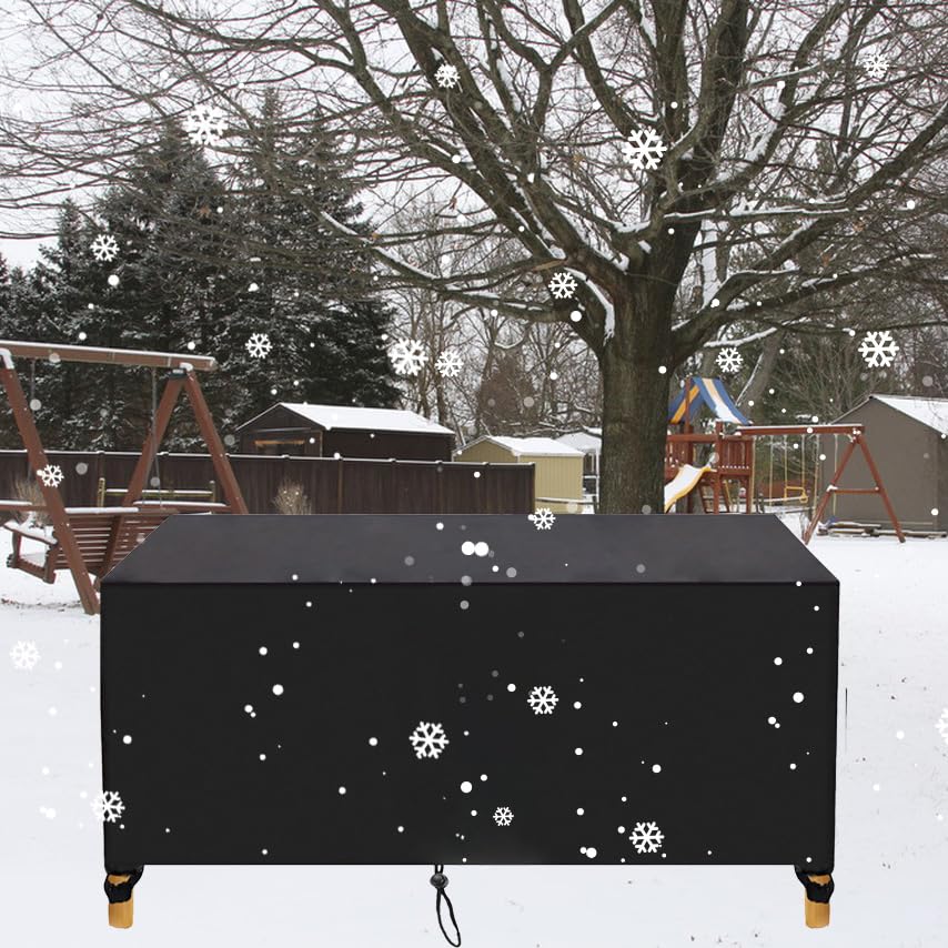 YEGRFJIS Abdeckplane Für Gartenmöbel 190x75x100cm/LxWxH 420D...