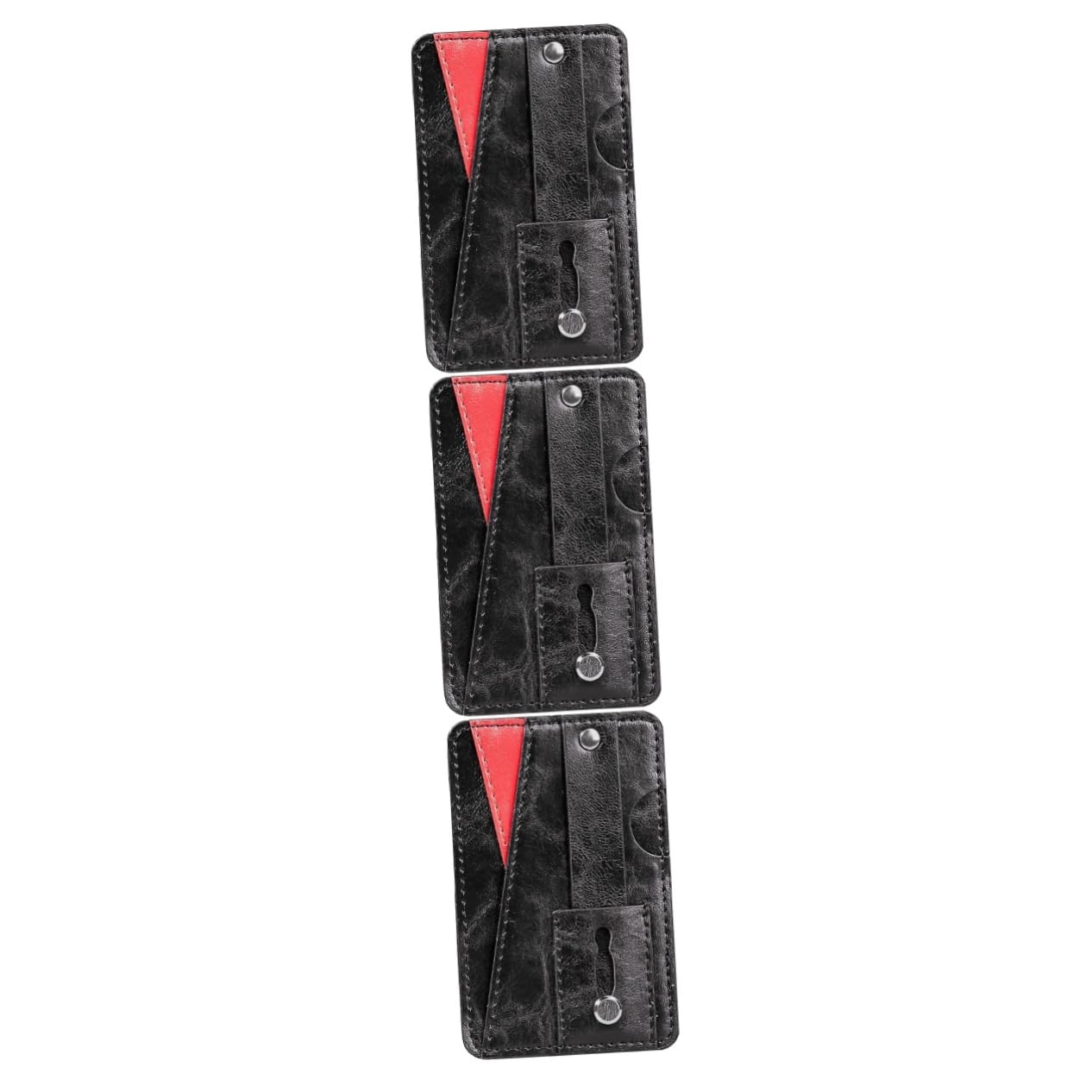 Housoutil 3 Pcs Adhesive Holder Phone Wallet Phone Pouch Cell Phone Pocket Phone Case