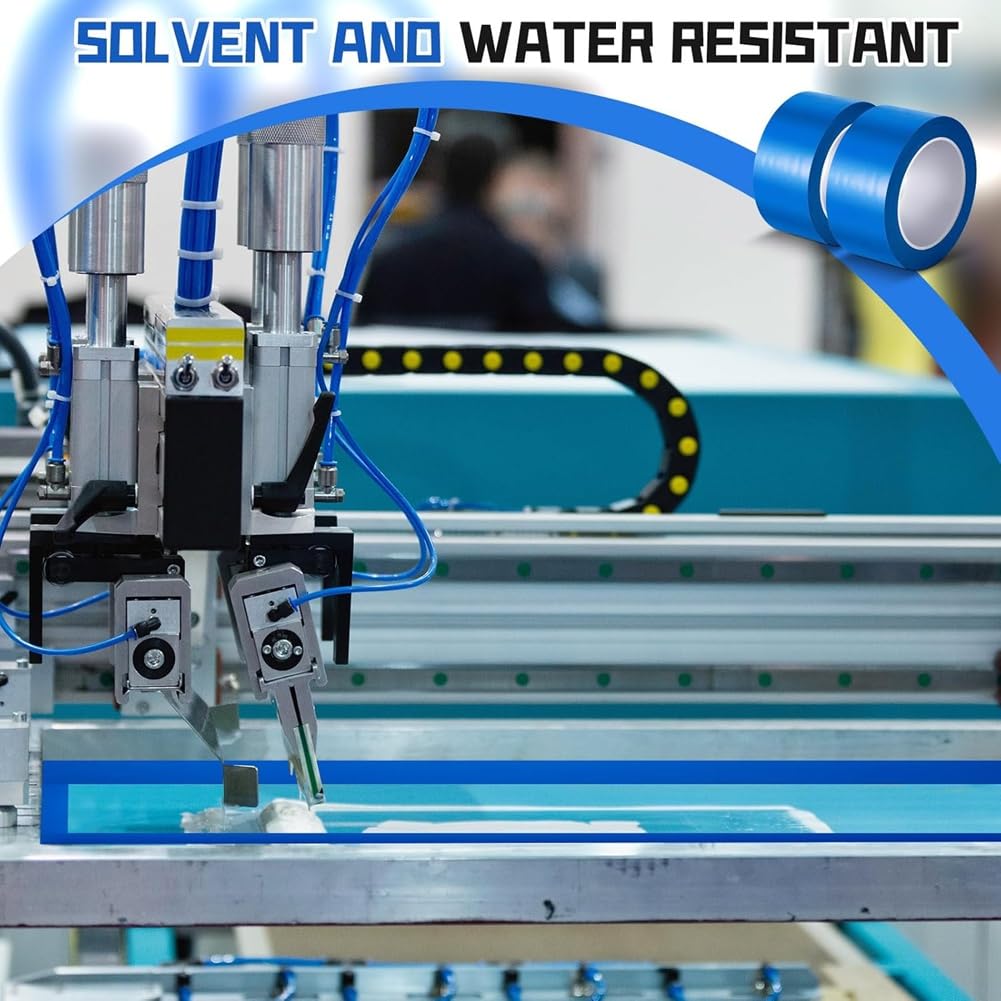 12 Rollen -Abdeckband, 2" X 36 Yards, Grafikproduktion Blauband, Lösungsmittel- und Wasserfest für