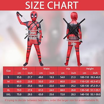 Amazon.co.jp: [Amycute] デッドプール コスチューム 全身