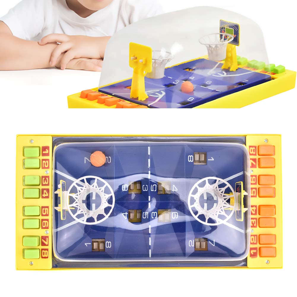 Gioco di Pallacanestro da Tavolo, Gioco da Tavolo da Gioco da Tavolo da Basket per Bambini, Giocattolo Educativo Interattivo, Giocattolo Genitore-Figlio