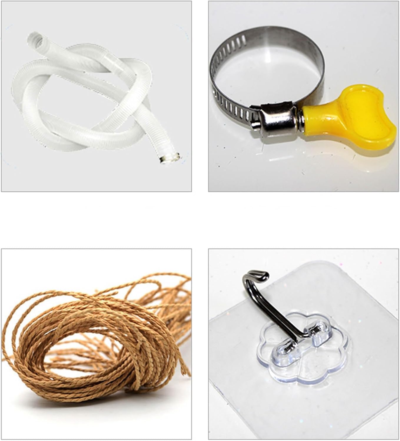 Vaschetta di Drenaggio del Condizionatore d'Aria Esterno，vaschetta Raccogligocce Universale per Raccolta Acqua di Condensa，vaschetta di Raccolta Condensa A/c Antiruggine con Tubo di Scarico