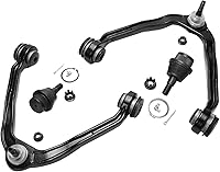 Vista 127 de Detroit Axle - Kit de suspensión delantera de 10 piezas para Chevrolet Trailblazer GMC Envoy 2004-2007 2005 2006 Soportes de brazo de control