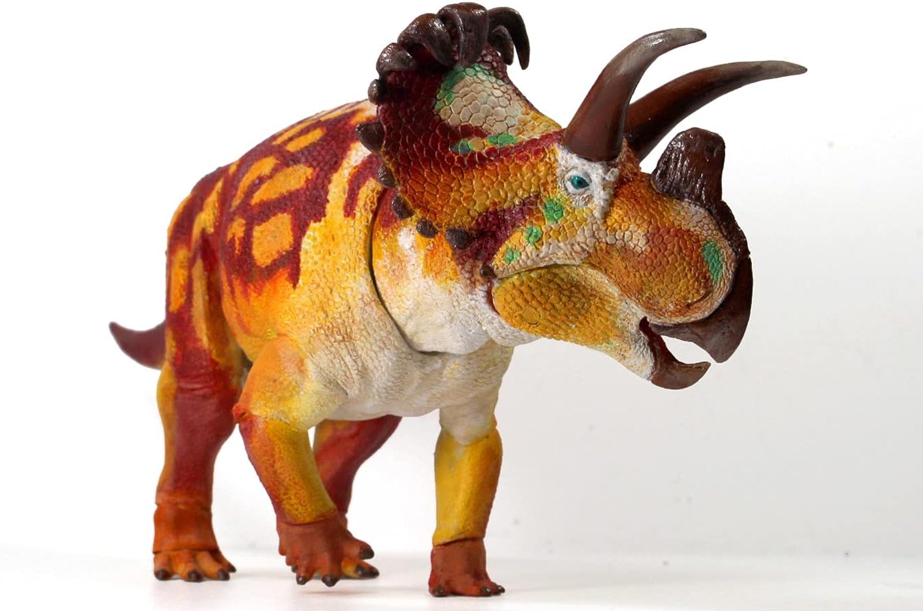 Creative Beast Studio Beasts of The Mesozoic: Ceratopsian Series Wendiceratop 1:18 Scale Action Figure, Multicolor