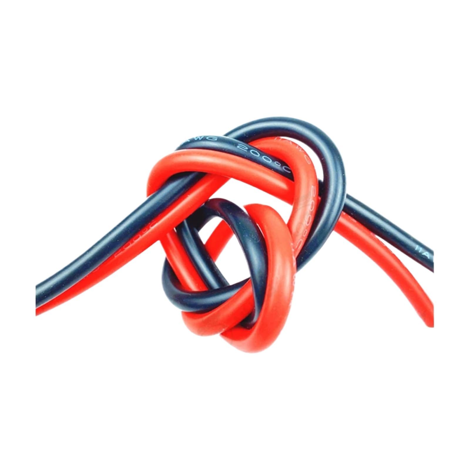 Cavi in silicone blu verde giallo bianco cavi 8awg 10awg 12awg 14awg 18awg 20awg 22awg(; yellow; 1m; 18 AWG)