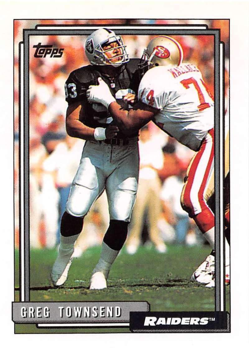 Amazon.com: 1992 Topps Series 2 Football #425 Greg Townsend Los