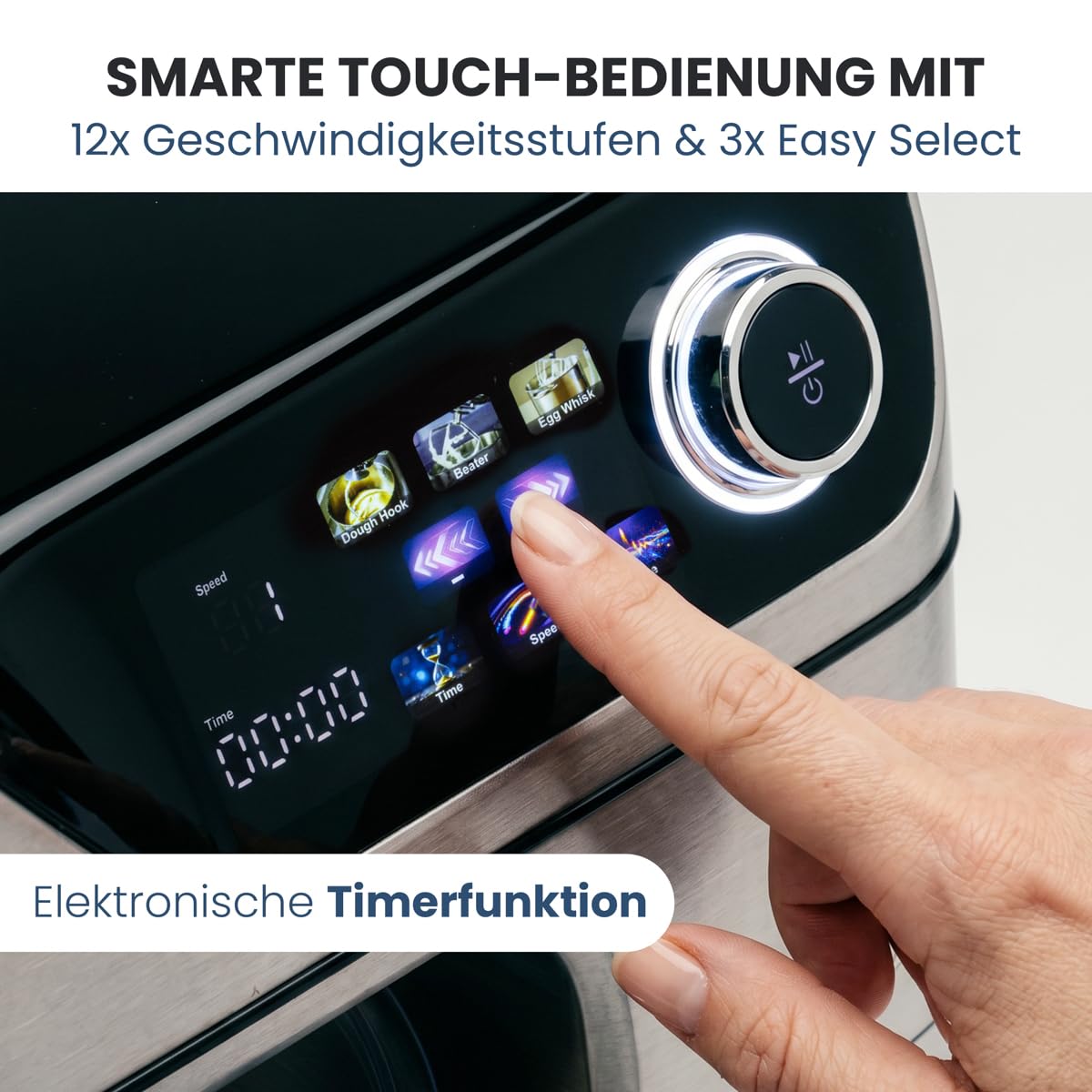 ProfiCook® Küchenmaschine | 2000W | 11L | 12 Stufen | PC KM 1338