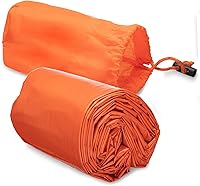 Vista 6 de NovaMedic Emergency Sleeping Bag 5 Pack – 84"x36" Thermal Mylar Survival Bivy Sack – Waterproof, Lightweight & Compact Emergency Blanket for