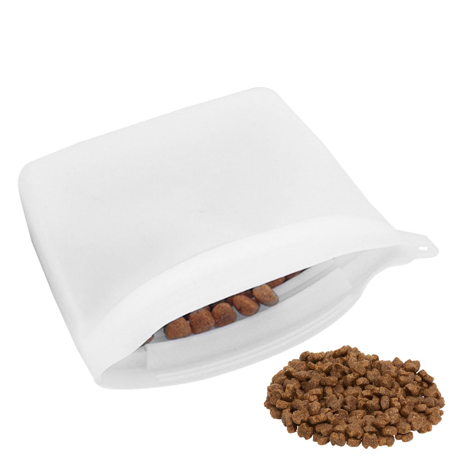 Cushangty Silicone Bag for Dogs Treats, Dog Treat Bag Made of Silicone - Waterproof Treat Bag for Dogs, Treat Holder for Training, Pet Treat Bag with Einac