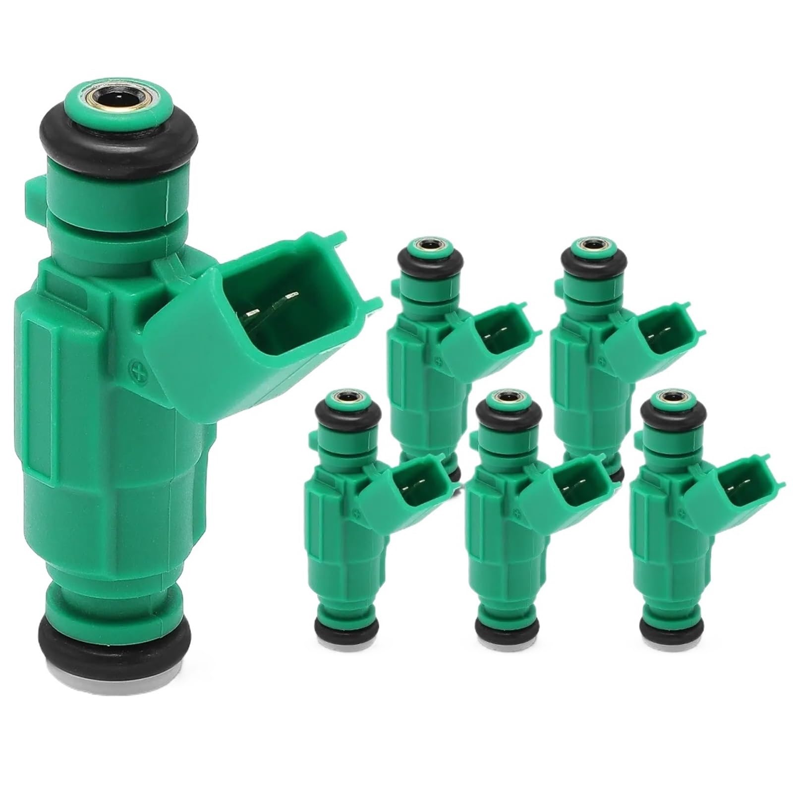 Fuel Injector Fit for Hyundai Santa Fe Fit for Kia Sedona Sorento V6 3.5L Fuel Injector Replacement 6PCS 35310-3C400