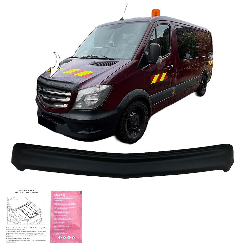 Oneway Protection du capot sur mesure, Noir