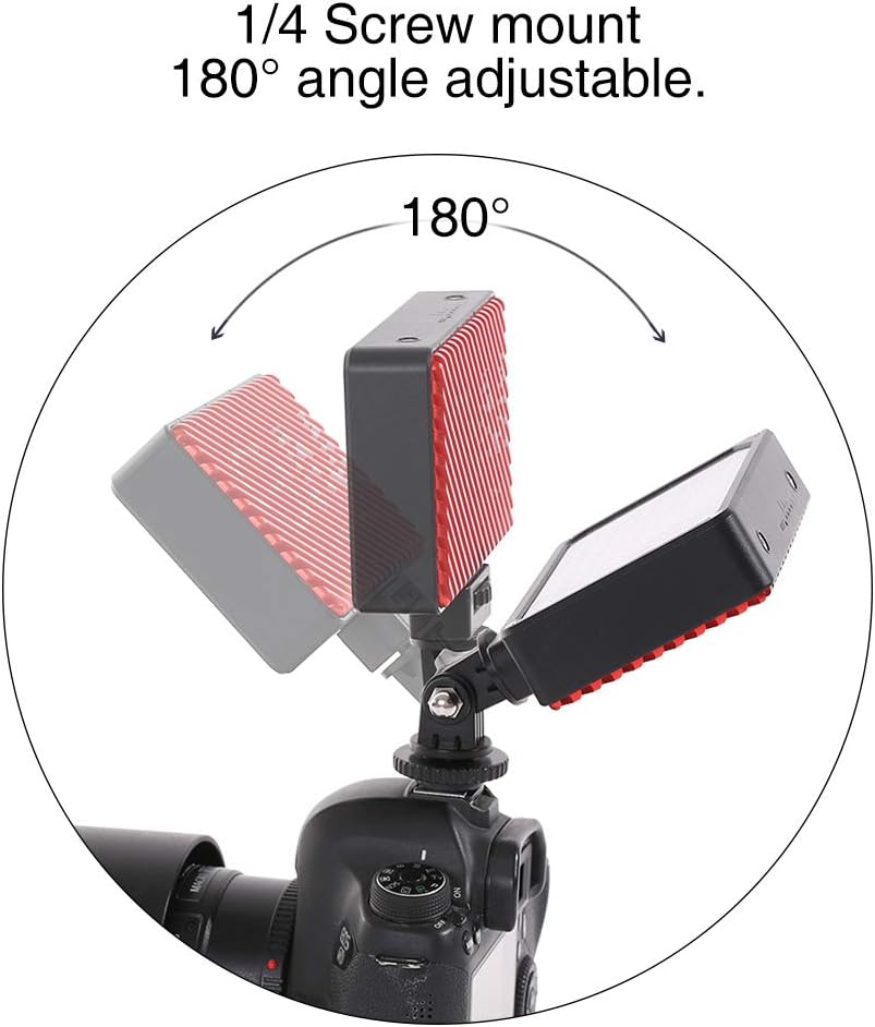 Flаѕh Sаlе LED Camera Light,GVM RGB 7s Dimmable Ultra LED Light on Panel Digital Camera/SLR Camera /Camcorder Video Light with Built-in Battery,Charger,High Brightness,Multi-color and White Magnet Filters