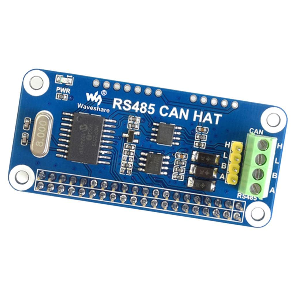 loom tree® rspb pi 4b/3b+/zero rs485 can hat allows stable module extension board | 1pc communication module