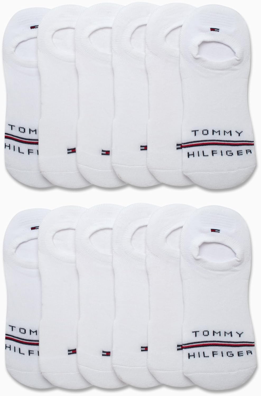 Tommy Hilfiger Men's Athletic Socks - Cushion No Show Socks (12 Pack)