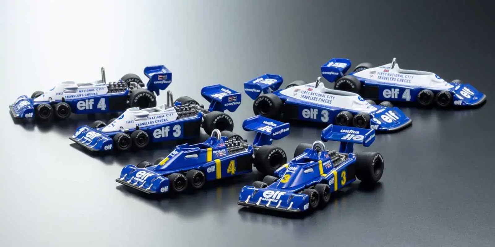 Amazon.com: 1/64scale KYOSHO MINI CAR & BOOK No.21 Tyrrell P34