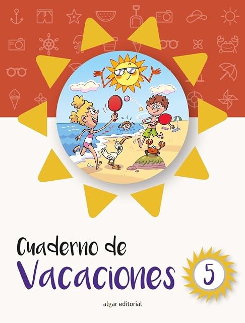 Portada de Cuaderno de Vacaciones Primaria 5