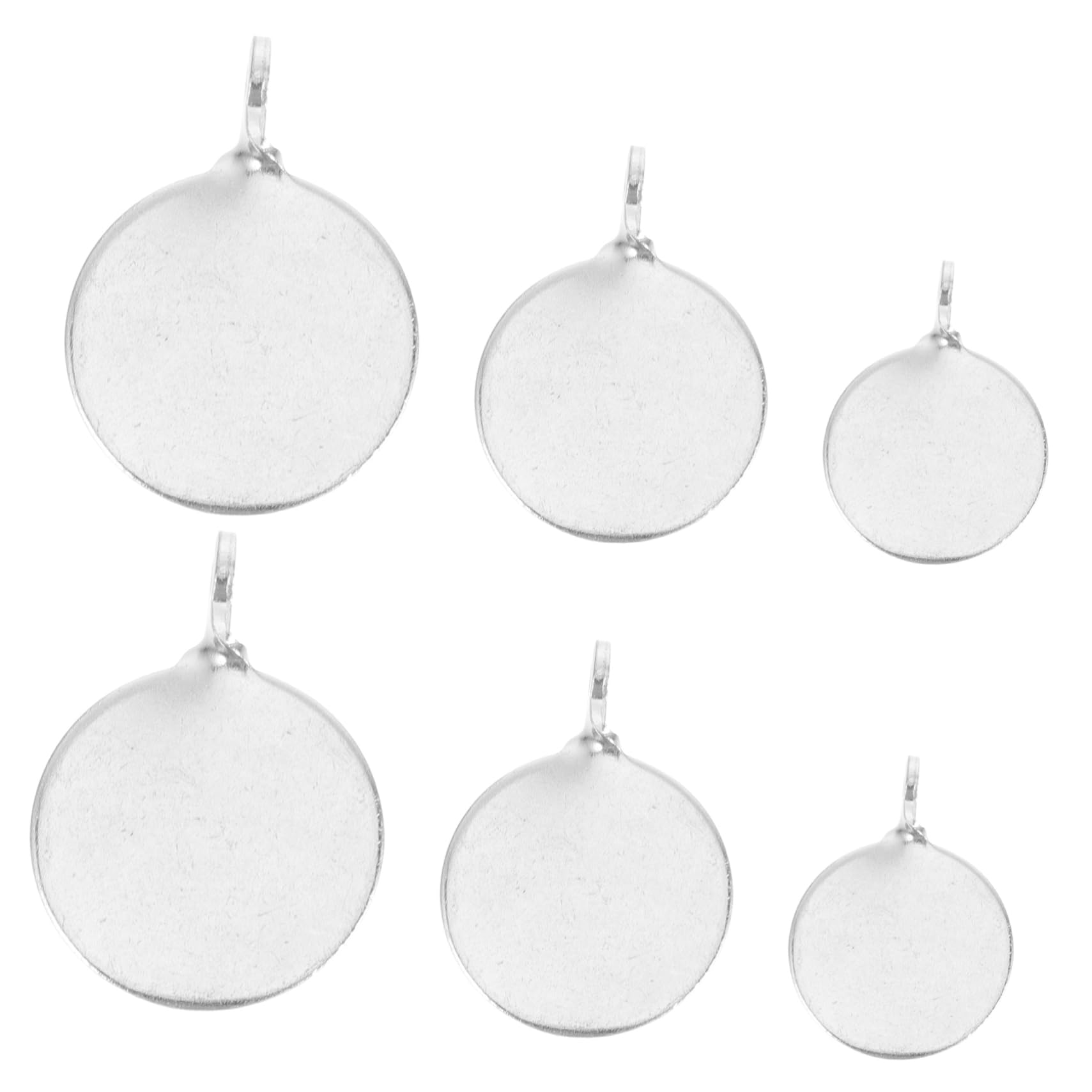 OHPHCALL 6pcs Professional Shooting Targets Archery Accessories Multi-Purpose Steel Targets for Training